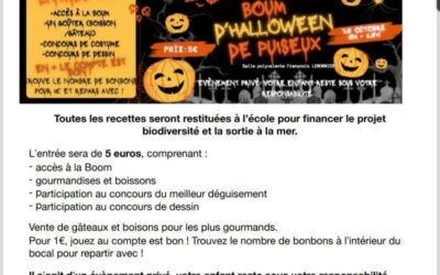BOUM D’HALLOWEEN DE PUISEUX